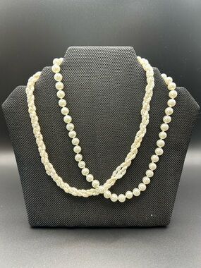 Classic Freshwater Pearl & Faux Pearl Necklace Set